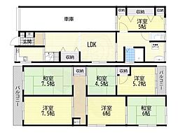 寝屋川市高柳栄町の一戸建て