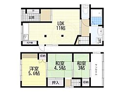 寝屋川市対馬江西町の一戸建て