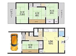 枚方市新之栄町の一戸建て