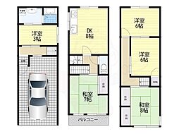 寝屋川市高柳2丁目の一戸建て