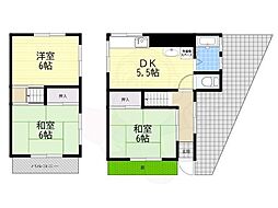寝屋川市若葉町の一戸建て
