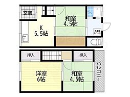 門真市舟田町の一戸建て