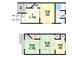 寝屋川市高柳７丁目の一戸建て