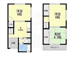 寝屋川市御幸東町の一戸建て