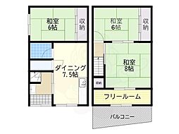 門真市北巣本町の一戸建て