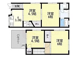寝屋川市豊里町の一戸建て