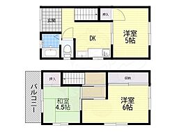 寝屋川市御幸東町の一戸建て