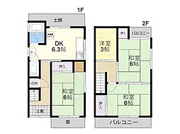 門真市上野口町の一戸建て
