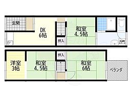 門真市新橋町の一戸建て