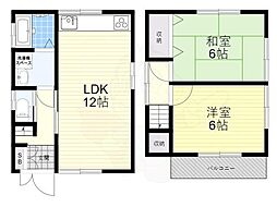 枚方市山之上５丁目の一戸建て