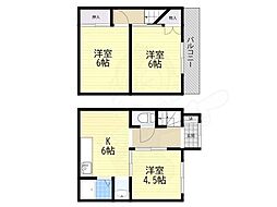 寝屋川市萱島東２丁目の一戸建て
