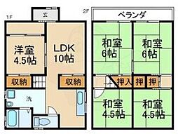 寝屋川市下神田町の一戸建て