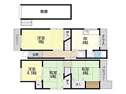 寝屋川市点野1丁目の一戸建て