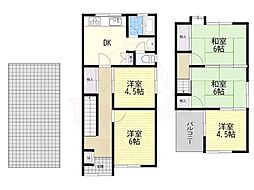 寝屋川市高柳５丁目の一戸建て