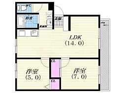 岩園サニーハイツ A棟