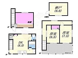 五月ケ丘2-40貸家