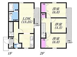 西宮市美作町の一戸建て
