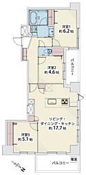 アクタス渡辺通パークシティ 1101