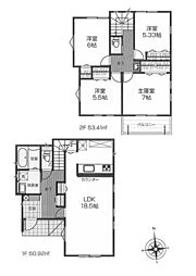 新築　小田原市成田　１号棟