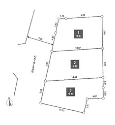 土地　綾瀬市深谷中第１　２号地