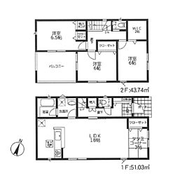 新築　平塚市御殿第１５　２号棟