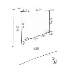 土地　平塚市岡崎