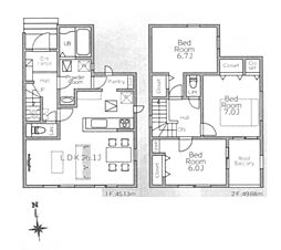 新築　厚木市上落合第１期　2号棟