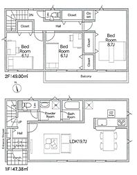 価格変更 南足柄市関本 3号棟