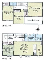 新築　開成町中之名第1期　4号棟
