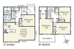 新築　開成町吉田島第1期　1号棟