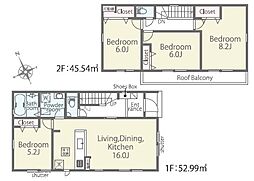 新築　開成町吉田島第1期　2号棟