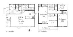 新築　中郡大磯町国府本郷第1期　1号棟