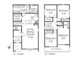 新築　中郡大磯町国府本郷第1期　2号棟