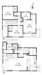 築後未入居戸建　厚木市下川入　6号棟