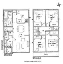 新築　伊勢原市下落合第１２　１号棟