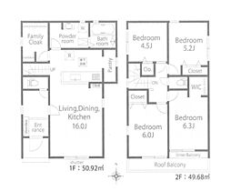 新築　小田原市飯泉第1期　2号棟