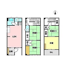 名古屋市西区新道1丁目の中古テラスハウス