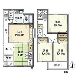 六ツ師女夫越戸建