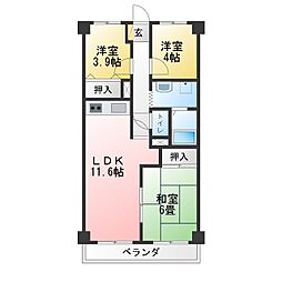 ルックハイツ藤代 1205