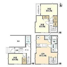 市川市稲荷木２丁目の一戸建て