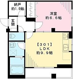 ビューノたかの台 301号室