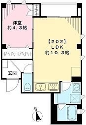 NOVEL OGIKUBO A　ノベル オギクボ エー 202号室