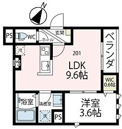 弘明寺アパートメント 201号室