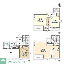 新座市畑中１丁目の一戸建て