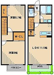 清瀬市中里５丁目の一戸建て