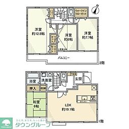 西東京市下保谷3丁目の一戸建て