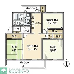 西所沢椿峰ニュータウン27街区1号棟