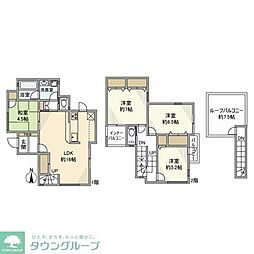 西東京市北町４丁目の一戸建て