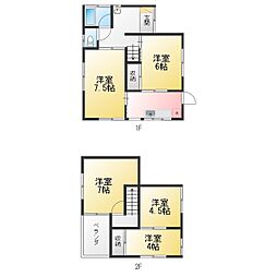 市川市大野町2丁目戸建て 1