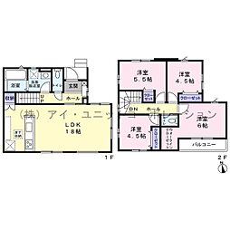 鎌ケ谷市北中沢2丁目　新築戸建